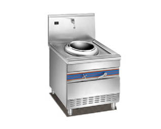 單頭電磁小炒爐 尺寸:700x700x1200mm